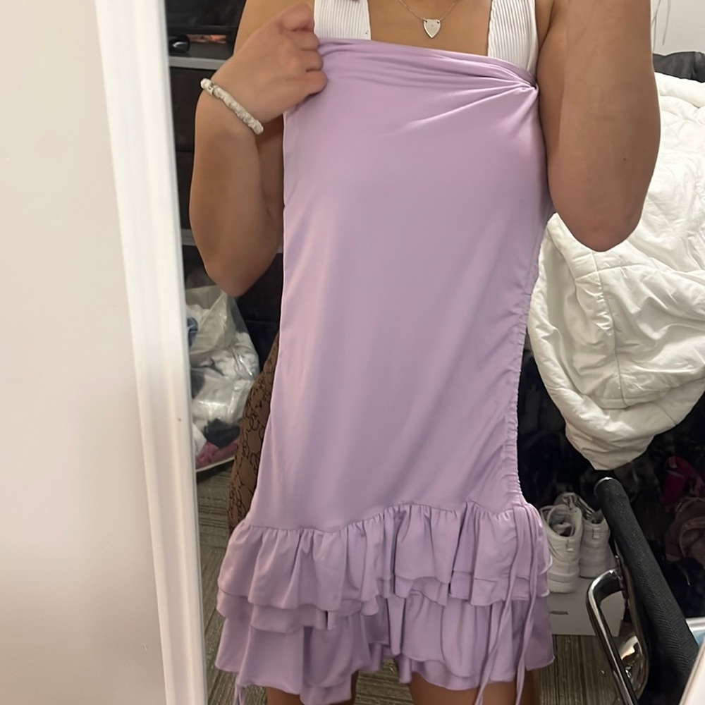 Purple dress ! Super cute just a little too big for me